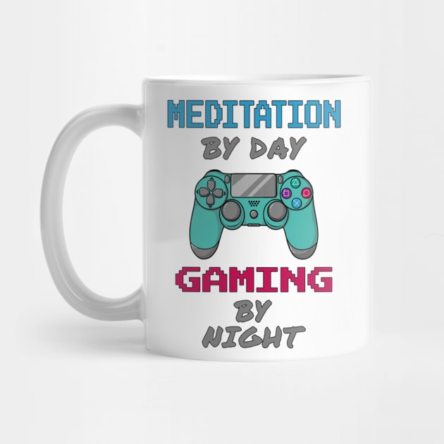 Meditation By Day Gaming By Night by jeric020290